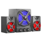 NG-650P // PARLANTES MULTIMEDIA 2.1 CON LEDS