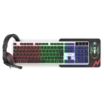 COMBO GAMER NOGA NET TECLADO AURICULAR MOUSE NKB-413 NEGRO