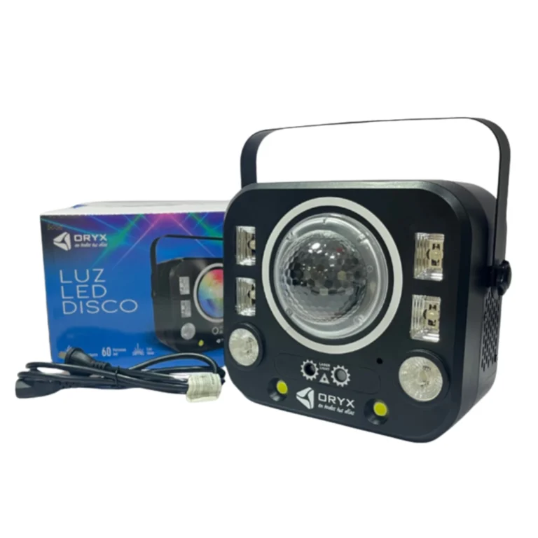 Luz Led Disco Rgb Varios Modos 22 x 22