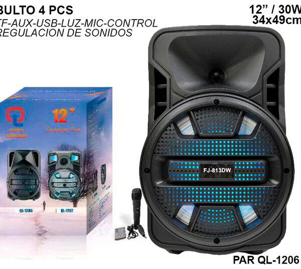 parlante 12" ql-1206 - OFERTA
