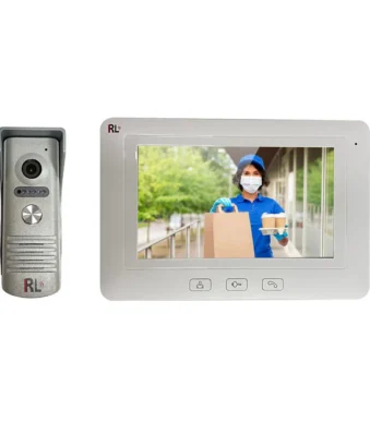 portero electrico con camara, pantalla, apertura de cerradora rl-07f-ty ahd wifi