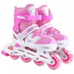 Patín Roller extensible Sport Azul g-604l talle 34 al 37