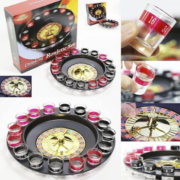 JUEGO DE RULETA DE MESA S2329D PARA TOMAR ALCOHOL