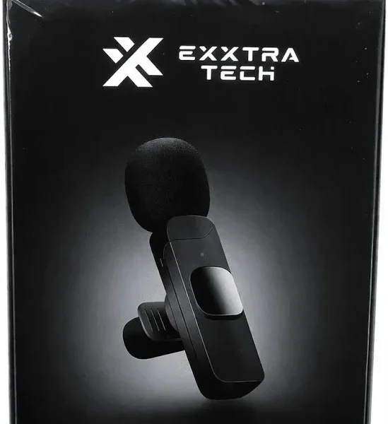 MICROFONO CORBATERO INALAMBRICO TIKTOK K9 FICHA TIPO C EXXTRATECH