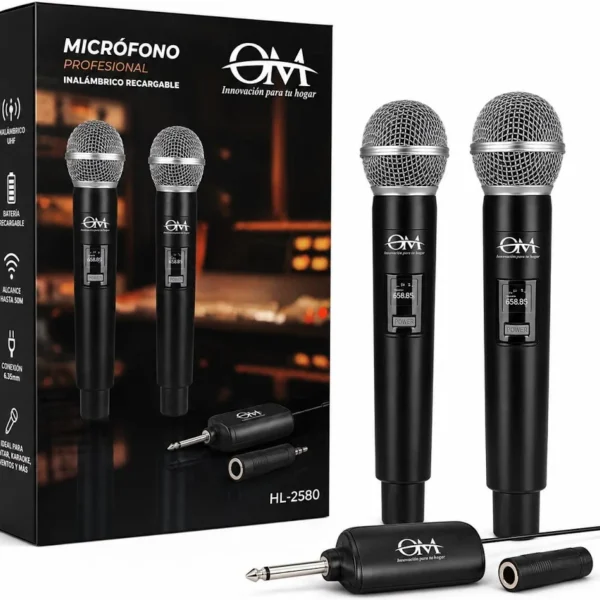 MICROFONO INALAMBRICO 2.4G OM HL-2580