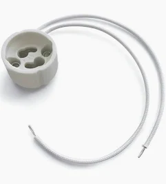 ZOCALO GU10 C/CABLE 20CM TREFI