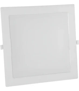 PLAFON LED DE EMBUTIR CUADRADO 18W FRIA TREFI
