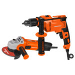 AMOLADORA ANGULAR 750W + TALADRO PERCUTOR 750W BX DAEWOO SUPER PACK