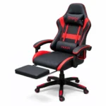 SILLA GAMER NOGA NEGRA Y ROJA TYPHON BK RJ