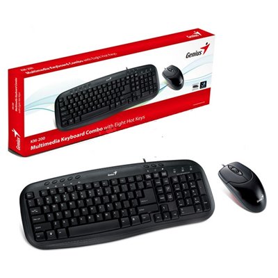 teclado y mouse genius km-160