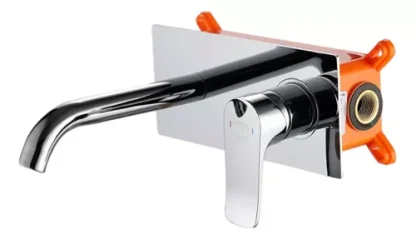 griferia de pared primium plateada jc307