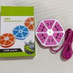 zapatilla hexagonal varios colores en bolsa