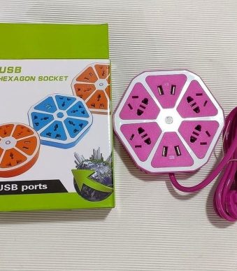 zapatilla hexagonal varios colores en bolsa