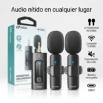 MICROFONO CORBATERO FICHA C INALAMBRICO PARA CELULAR NOGA NG-MI35