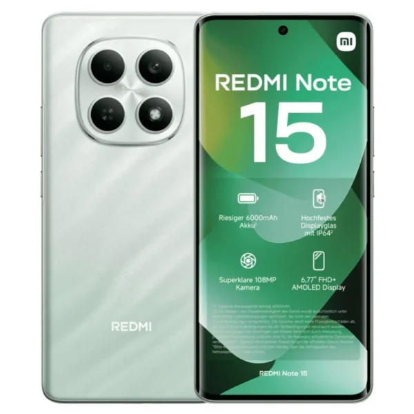 CELULAR XIAOMI NOTE 15 4G 256GB/8GB SIN DESCUENTO