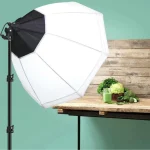 DIFUSOR FOTOGRAFICO 60CM YQ-R01 SIN TRIPODE/SIN LAMPARA